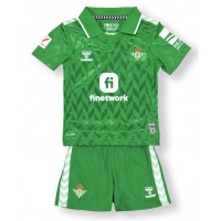 Camisa de time de futebol Real Betis Replicas 2º Equipamento Infantil 2023-24 Manga Curta (+ Calças curtas)